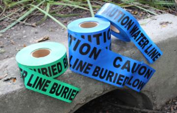 Water Sewer Line Tape