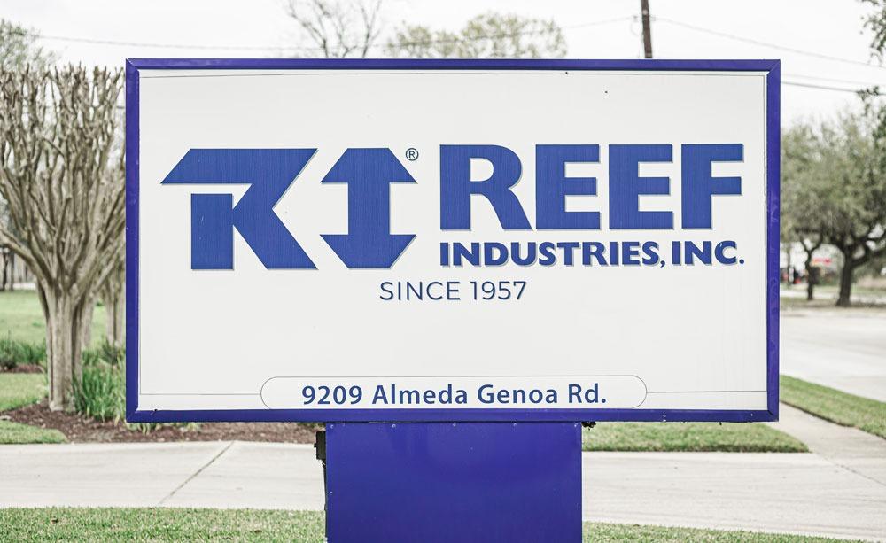 Reef Industries Location Sign